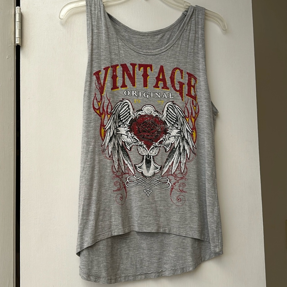 Vintage Brand Motorcycle Style Tank Top